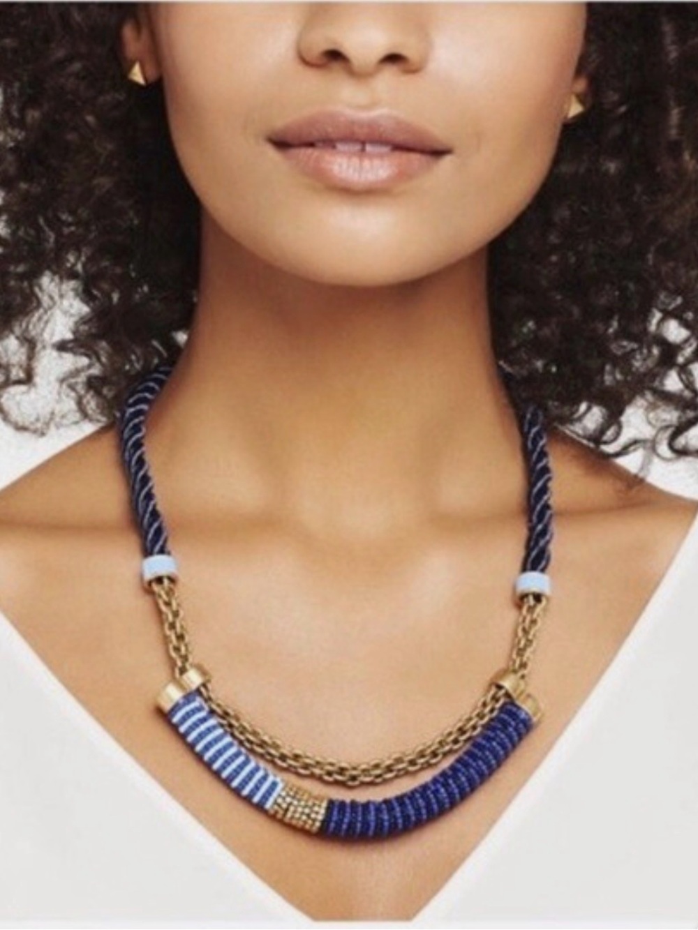 Stella & Dot Eloise Marine Collar Necklace